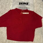 SKIMS soft lounge brick rib long sleeve Photo 2