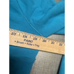 Giorgio Armani ARMANI ECHANGE XL Sweatshirt Shirt Top Bling 1/4 Zip teal Blue Photo 8