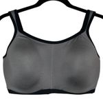 Natori Womens Yogi Contour Underwire Sports Bra 36G Gray Black 731050 Size undefined Photo 0