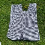 Nordstrom Straight Leg Pants In Black- White Gingham Photo 3