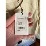 Theory  Womens Cropped Jacket Size 12 Light Linen Luxe Beige NWT Photo 3