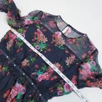 ZARA  Floral Rhinestones Fit & Flare Dress Photo 4