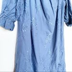 Abercrombie & Fitch Off the Shoulder Embroidered Floral Dress Size Medium Photo 4