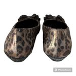 Naturalizer  Haroldene Womens Ballet Flats Size 7M Leopard Print Mock Bow Brown Photo 3