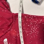 The North Face  Pullover Womens Small Pink Fleece Quarter Zip Speckled Hiking Photo 3