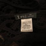 Floral mesh bikini coverup in black size M/L Size M Photo 6