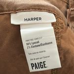 Paige Harper Paperbag Wide Leg Pants Women’s Size 27 High Rise Twill Stretch Photo 7