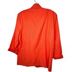 Liz Baker Vintage  Essentials Orange Blazer Photo 4