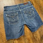 Vigoss Womens Cut Off Shorts Sz 31 Medium Wash Raw Hem Distressed Photo 10