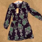 Francesca's Fit Flare Patterned Dress Photo 4