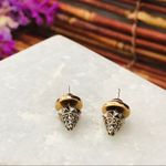 Henri Bendel  Sparkle Studded Cone Earrings Photo 2