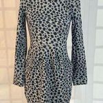 Whistles gray spotted long sleeve sweater dress with pockets size 2 Photo 0