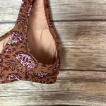 Madewell Sport Bikini Top in Warm Paisley Size S Photo 4