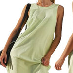 NWT Free People FP Movement Neon Hot Shot Tunic Tank Size Small Green Photo 0