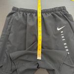 Nike  Running Black Logo Activewear Shorts with Built In Underwear Women's Small Photo 12