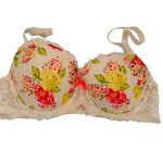 Victoria's Secret  Dream Angels Floral Lined Demi Bra Size 36C Photo 0