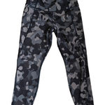 Athleta  Leggings Womens size Large Lightning Camo 7/8 Tight Pockets Active Yoga Photo 0