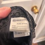 AG Adriano Goldschmied The Legging Super Skinny Jeans 27R Gray Damask Print Photo 7