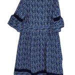 Jessica London BLUE MULTI FLORAL DESIGN BLUE DRESS 16W Photo 1