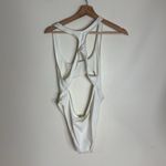 SKIMS  signature cut out swimsuit monokini One-Piece size medium in marble Photo 6