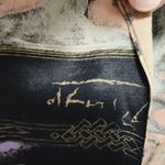 J.O.A. Vintage Kensington Square 80s black artistic Miro blazer size 1X Photo 3