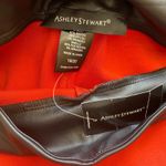 Ashley Stewart NWT Pull On Pant Faux Leather Trim Stretc Orange Size 18/20 Plus Photo 7