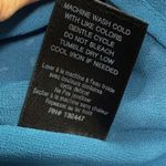 Patterson J. Kincaid Dress Smocked Strapless High Low Polka Dot‎ Blue Size M Size M Photo 6