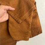 American Apparel HIGH WAISTED DISCO PANTS IN TAN DENIM sz SMALL Photo 10