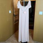 Show Me Your Mumu NWT  Brittany Maxi Dress Dusty Blush Crisp Size Large Photo 3