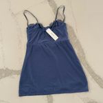 Urban Outfitters NWT Modern Love Bustier Mini Dress Womens Small BlueGray Corset Photo 7