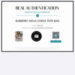 Burberry  Nova Check Tote Photo 11
