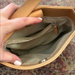 Ralph Lauren Y2K Tan Leather Shoulder Bag Photo 6