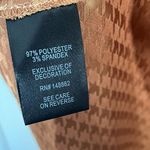 Torrid  1 Sz 1X Jacquard Lace Trim Cami  Dress in Lion Brown Photo 9