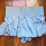 Free People Grey Get Your Flirt Shorts Photo 0