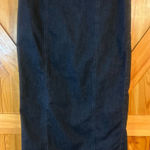 Belle Vere  Denim Maxi Skirt Black Size Large (5848) Photo 0