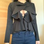 Nasty Gal Ruffle Peplum Blazer Photo 5