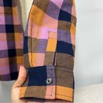 Natural Reflections NWT  M button down Flannel long sleeve Shirt shacket Sherpa Photo 2