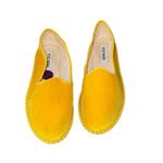 Steve Madden NEW  BOCA Mustard Velvet Slip On Soft Loafer   6.5 Photo 3