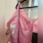 WTOO Watters & Watters In Bloom Pink & Brown Gown Dress Size 12 Cocktail Prom Photo 9