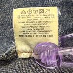 See By Chloe  Cropped Denim Jean Jacket Size 6 Rhinestone Buttons Chic Classic Photo 8