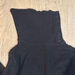 Liz Claiborne  100% cotton black mock neck sweater size medium Photo 5