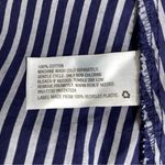 A New Day Blue Stripe A Line Skirt Photo 4