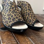 Charleston Shoe Co Wedge Sandals Slingback Size 8 Black Photo 10