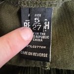 REWASH  Green Corduroy Belted Mini Skirt Size 5 / 27 New Photo 4