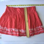 Aeropostale  mini flair skirt with white embroidery Photo 5