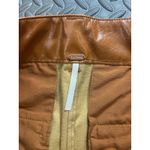 Free People FREE PEOPLE Star Crossed Lovers Straight Pants Vegan Leather Womens Size 8 Photo 2