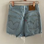 Levi's Ribcage Shorts Button Fly Distressed Fray Hem 25 Photo 1