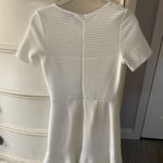 AQUA  white short sleeve dress Photo 4