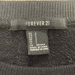 Forever 21 Sequin Sparkle “BAM” Comic Style Pop Cropped Long Sleeve Crew Neck Photo 7