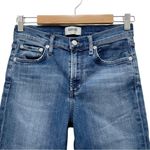 AGOLDE Sophie Crop Jeans Women's Size 27 Raw Hem Slim Jean Claremont Medium Wash Photo 4